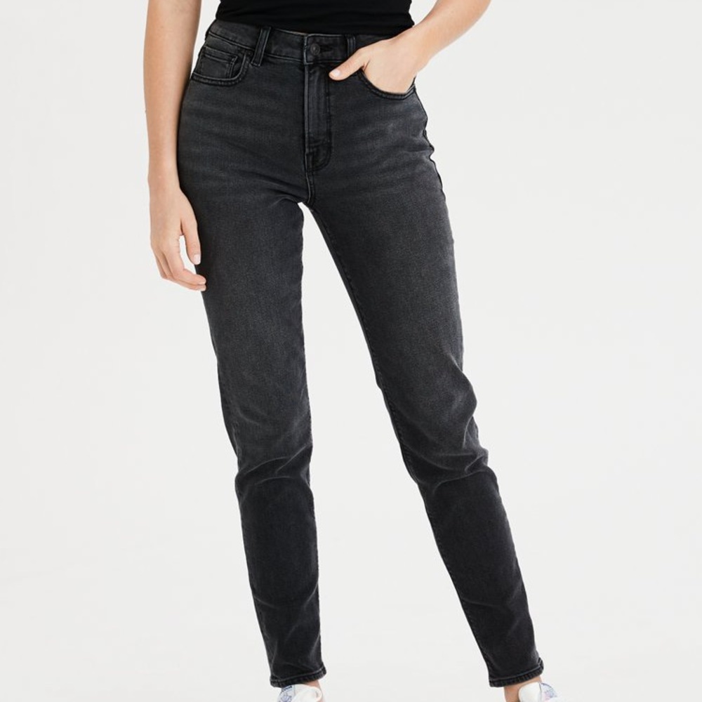AE Stretch Mom Jean
